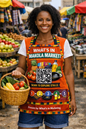 Makola Market Souvenir Apron image 0