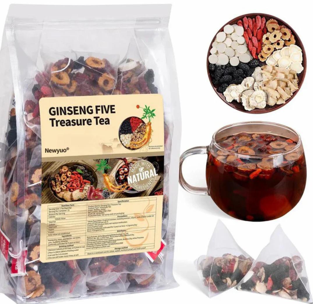GINSENG FIVE Treasure Tea image 3