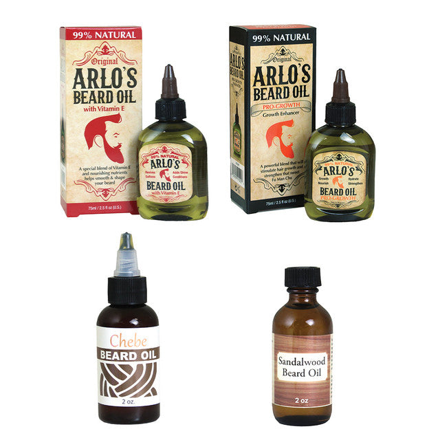 SET OF 4 BEARD OILS (1.01LBS) image 0