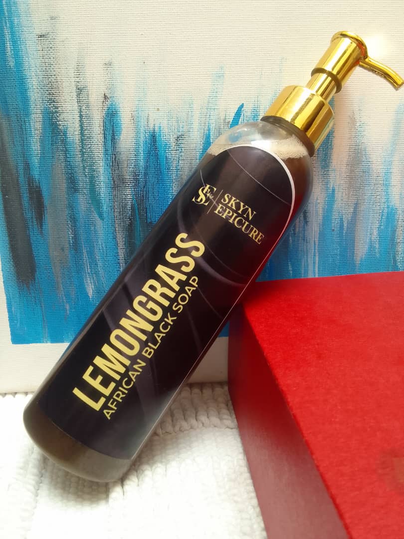 Skyn Epicure Lemongrass African Black Soap image 0