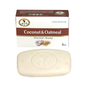 African Indian Herbs (AIH): Coconut Oatmeal Soap – 5 oz.