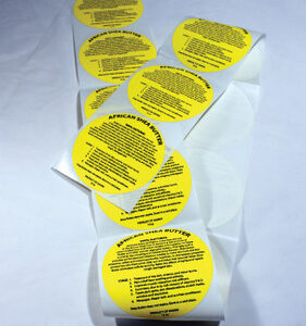 12 oz. Shea Butter Labels: Set Of 12