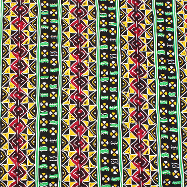 African Print Rasta Fabric 6 Yds