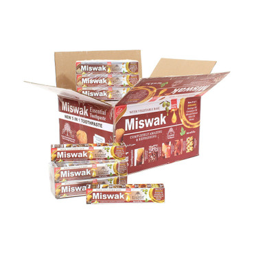 Essential Palace: Honey & Moringa Miswak Toothpaste – Case Of 72