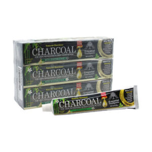 Essential Palace: Natural Bamboo Charcoal Toothpaste – 6 Pack