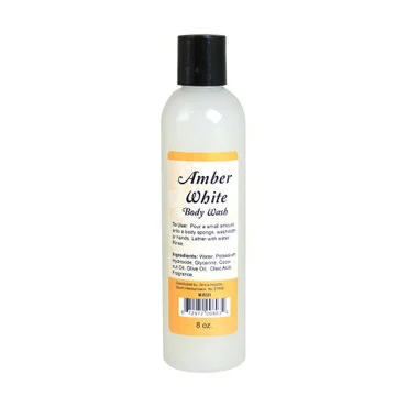 Amber White Body Wash – 8 oz.
