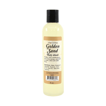 Al-Rehab Golden Sand Body Wash – 8 oz.