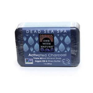 Dead Sea Minerals: Activated Charcoal Mineral Soap – 7 oz.
