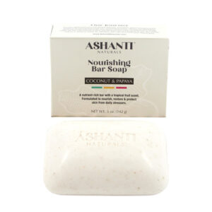 Ashanti Naturals: Coconut & Papaya Nourishing Bar Soap – 5 Oz.