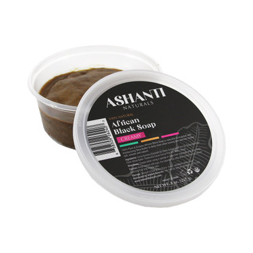 Ashanti Naturals: 100% Natural Creamy African Black Soap – 8 Oz.