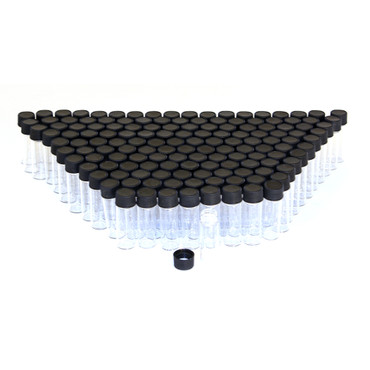 Case Of 1 Dram (1/8 oz) Glass Bottles – Case Size = 3,456
