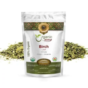 Organic Birch Leaf Whole - Usda Certified | Origin - Albania