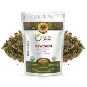 Organic Hawthorn Leaf & Flower