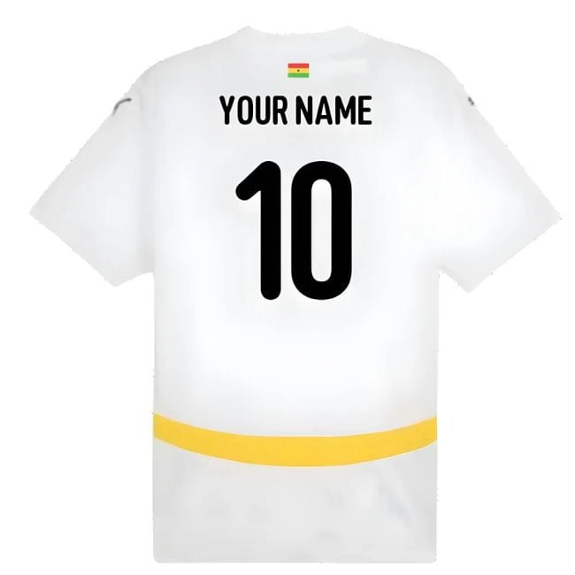 Puma Ghana Home Jersey – Custom Name Option Available