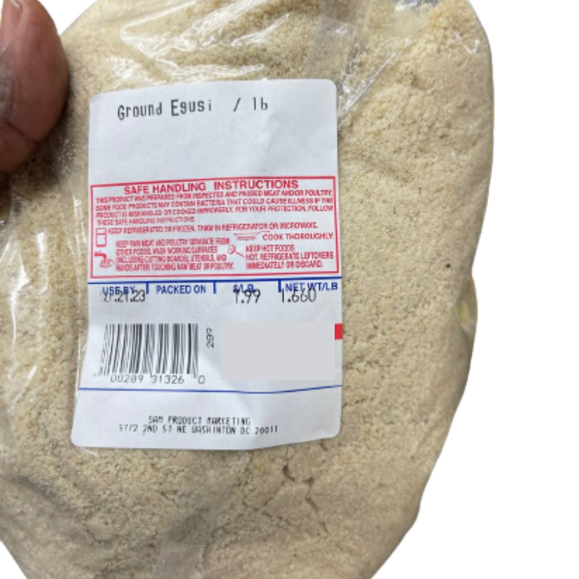 GROUND EGUSI (1.6LBS)