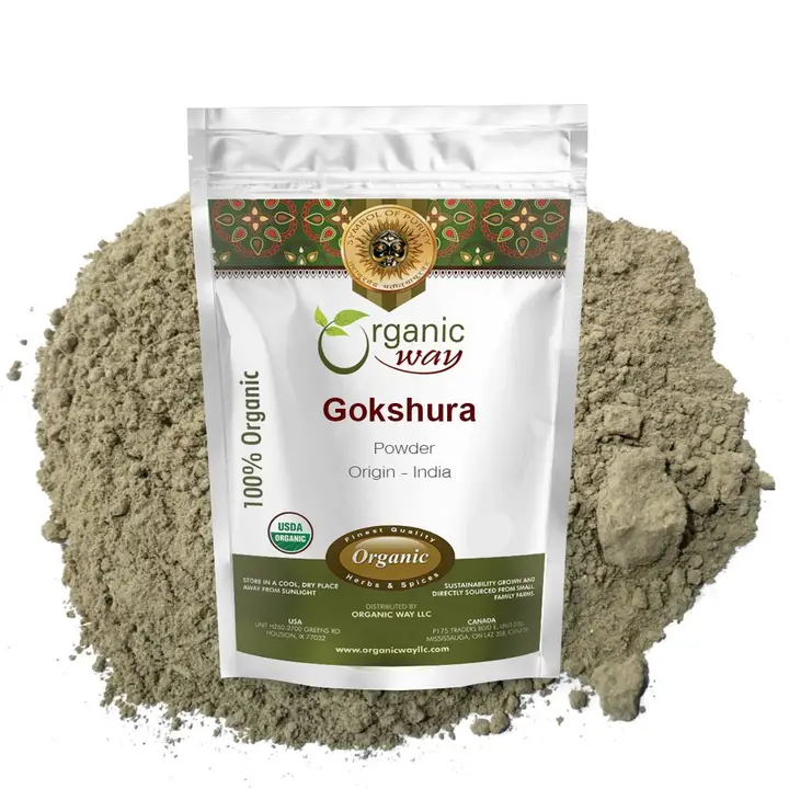 Organic Gokshura Powder – Usda Certified | Origin – India