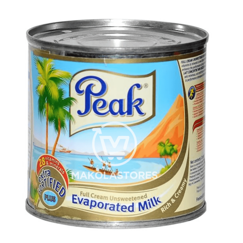 PEAK EVAPORATED MILK – LIQUID FULL CREAM UNSWEETENED – RICH & CREAMY (0.34LBS)