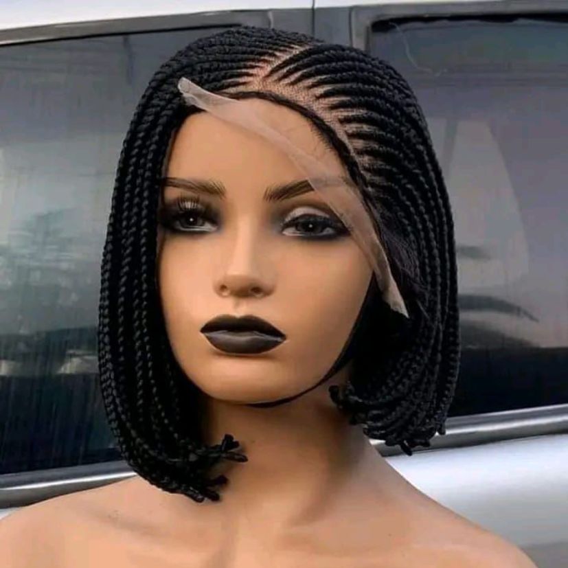 HANDMADE BRAIDED WIG – NO.B11 (1.1LBS)
