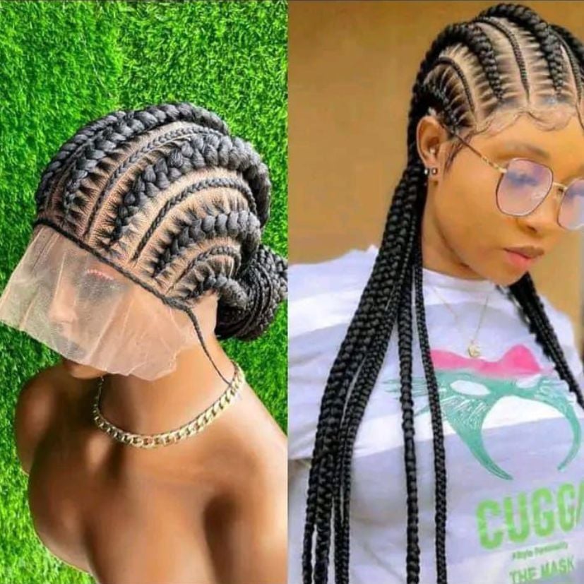HANDMADE BRAIDED WIG – NO.B22 (1.1LBS)