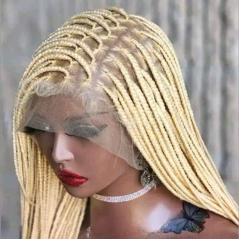HANDMADE BRAIDED WIG – NO.B26 (1.1LBS)