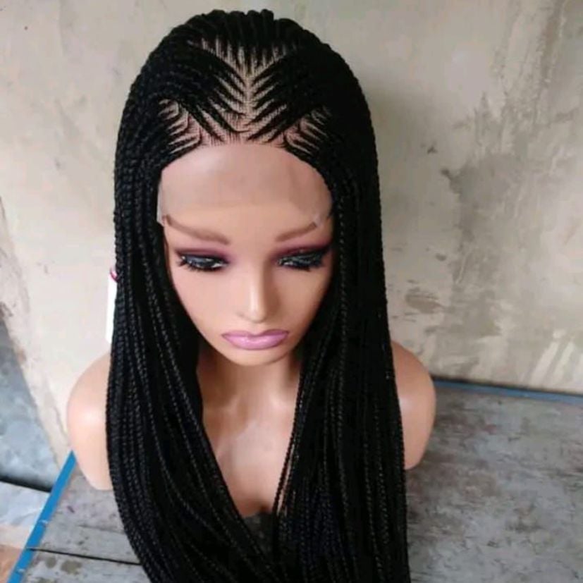 HANDMADE BRAIDED WIG – NO.B14 (1.1LBS)