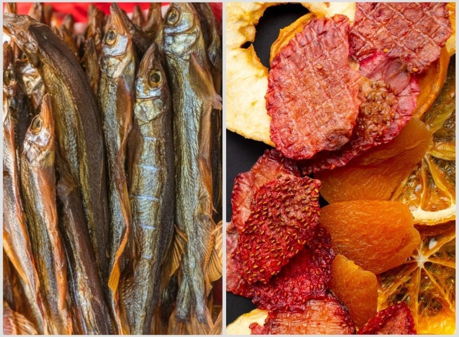 DRIED FISH & FRUITS