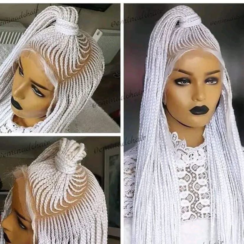 HANDMADE BRAIDED WIG – NO.B17 (1.1LBS)