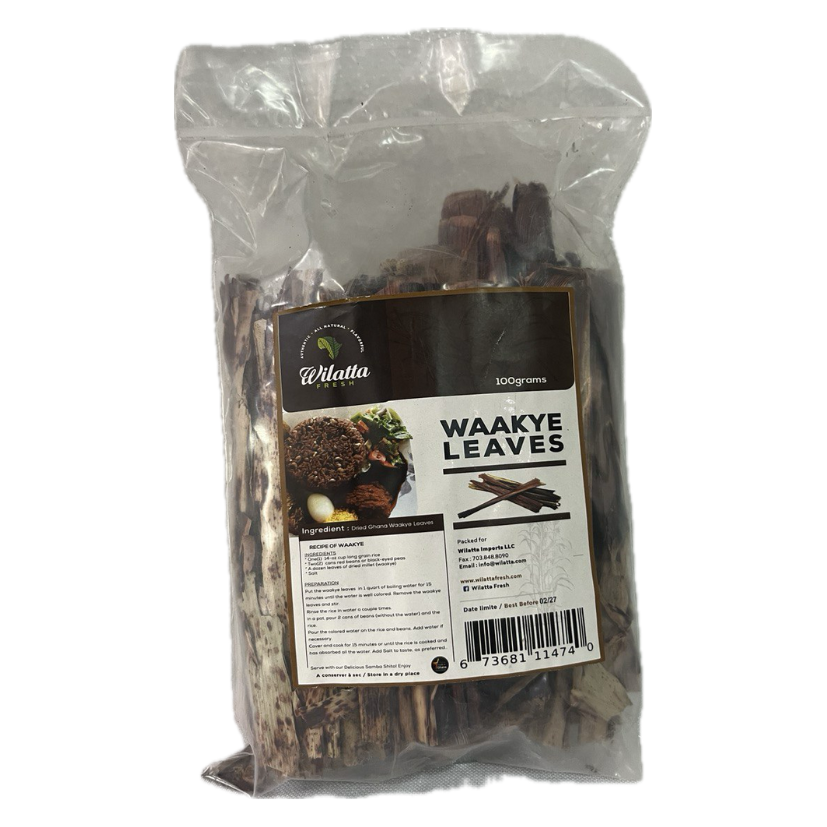 WILATTA FRESH – WAAKYE LEAVES (0.22LBS)
