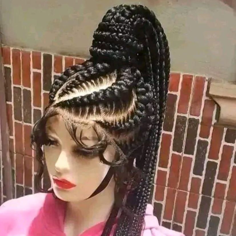 HANDMADE BRAIDED WIG – NO.B3 (1.1LBS)