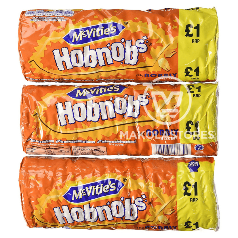 MCVITIE’S ORIGINAL HOBNOBS 10.5 OZ. (PACK OF 3)