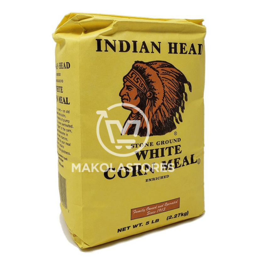 INDIAN HEAD – WHITE CORN MEAL (2.0LBS)