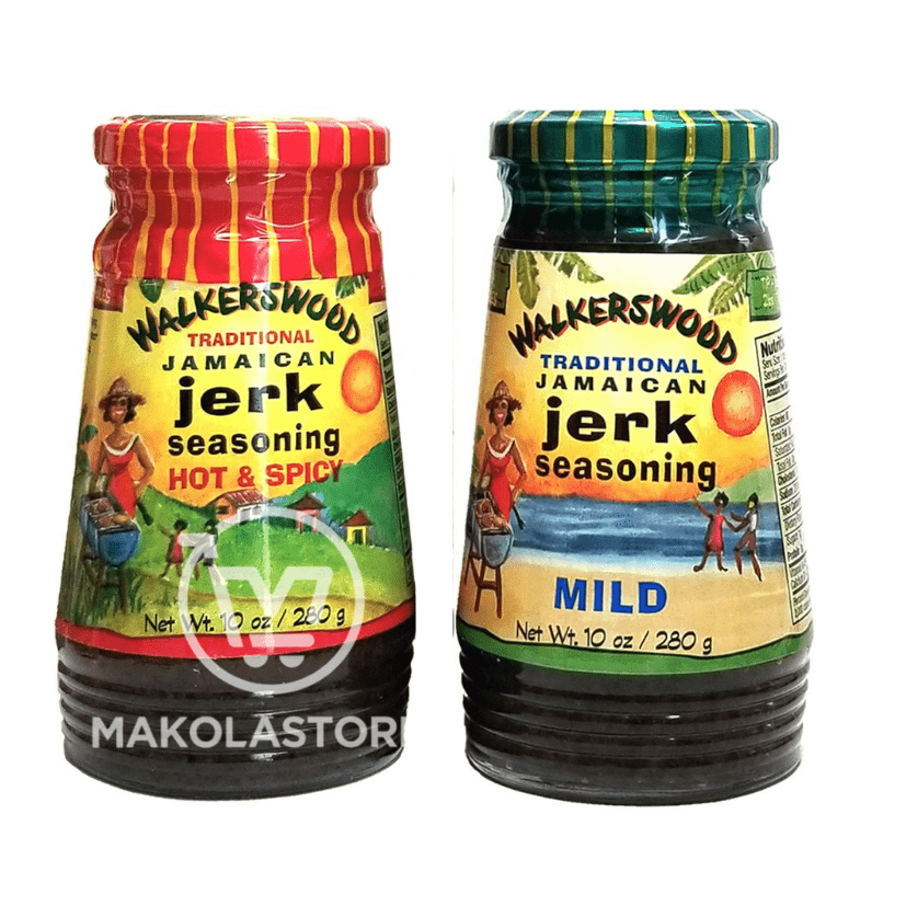WALKERSWOOD JAMAICAN JERK SEASONING MIXED PACK – 10 OZ EACH MILD, HOT & SPICY (9.25LBS)