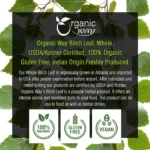 Organic Birch Leaf Whole – Usda Certified | Origin – Albania