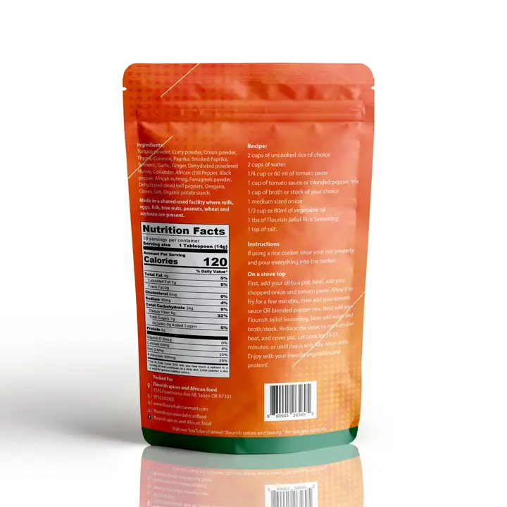 Flourish Jollof Rice Seasoning