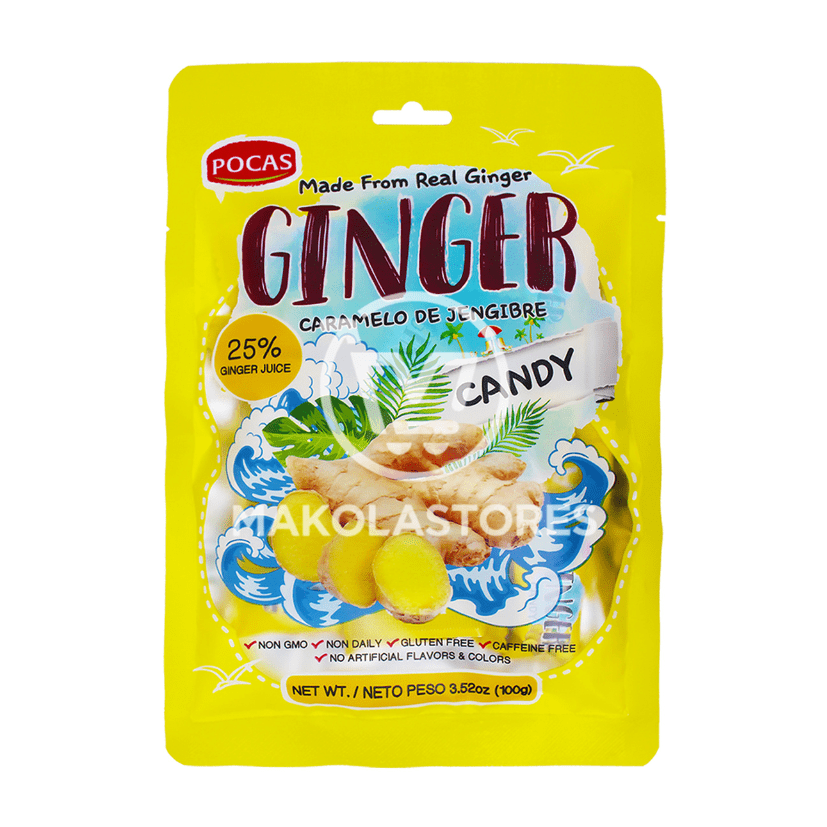 POCAS GINGER CANDY (0.22LBS)