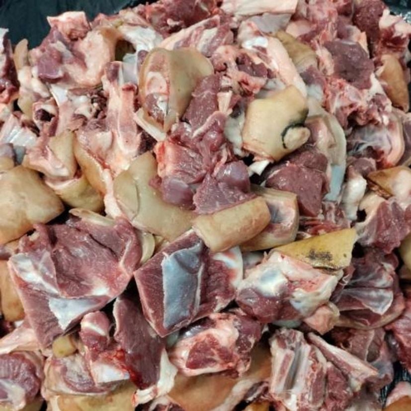 FRESH GOAT MEAT (SMOKED WITH SKIN) 2LBS / 5LBS / 10LBS