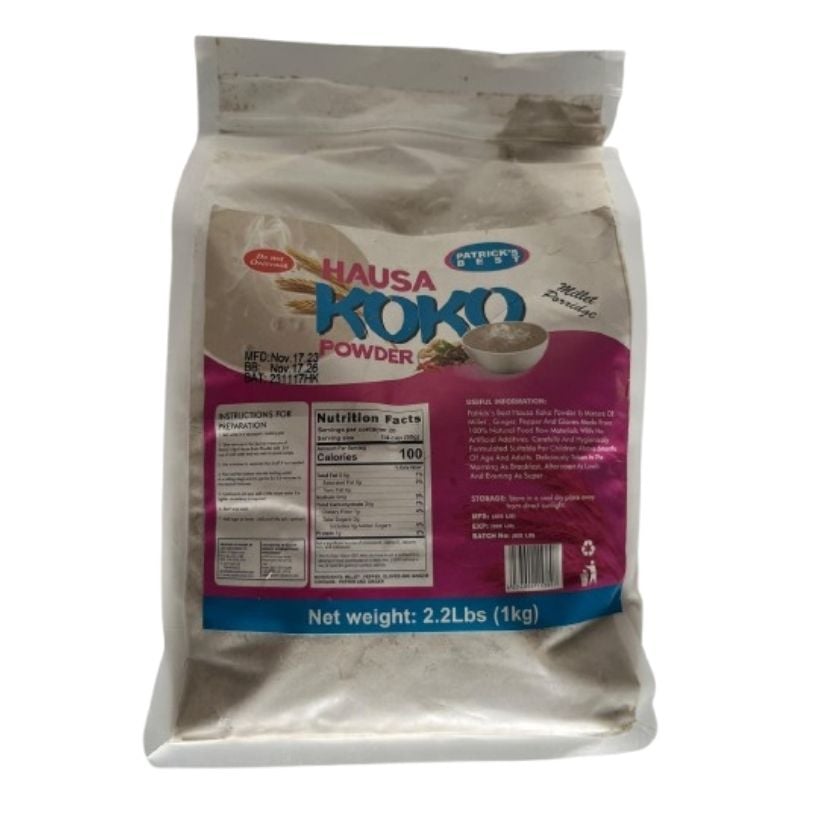 PATRICK’S BEST – HAUSA KOKO POWDER (1.2LBS)