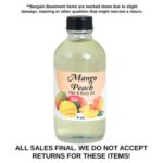Mango Peach Hair & Body Oil – 4 oz.