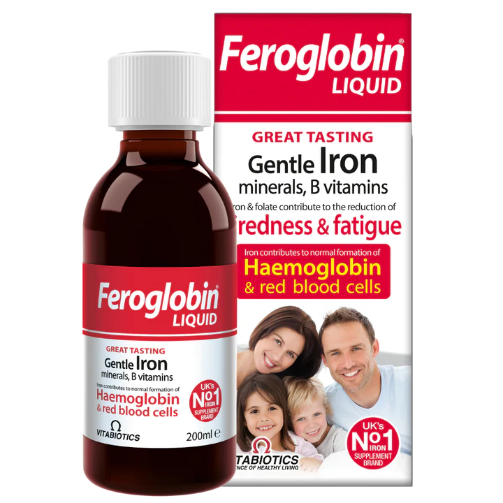 VITABIOTICS FEROGLOBIN B12 LIQUID 200ML
