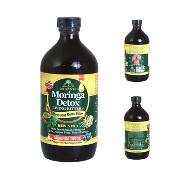 Organic Moringa Detox Bitters – 16 oz.
