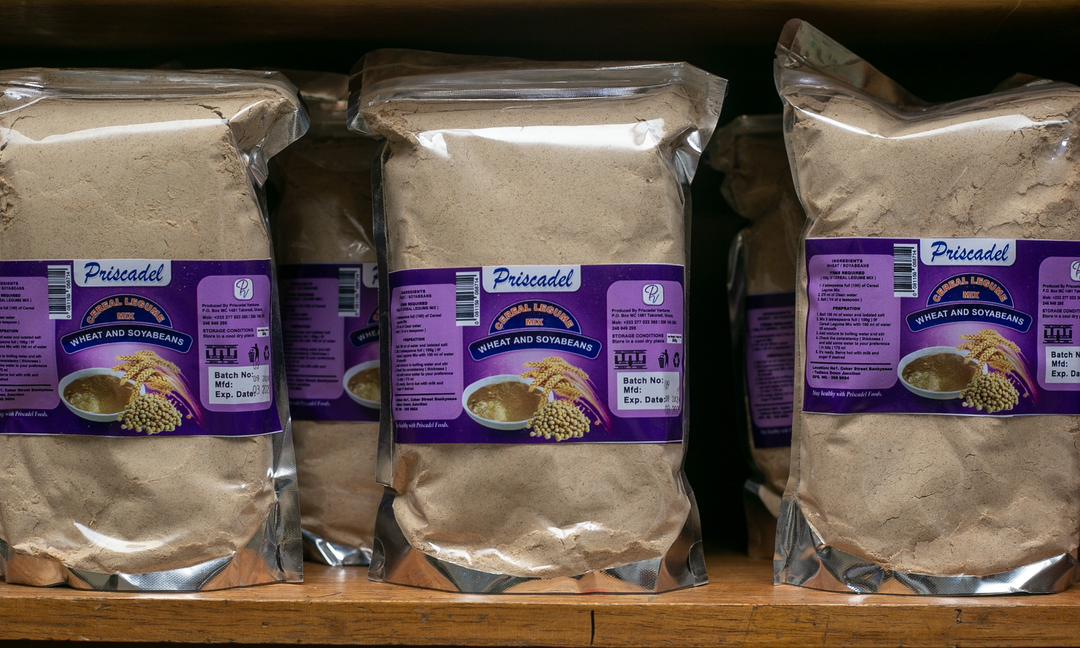 PRISCADEL CEREAL LEGUME MIX – WHEAT AND SOYABEANS, 400G