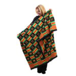 Kente Print Hand Woven Cloth – Kente/Black Gold Crest