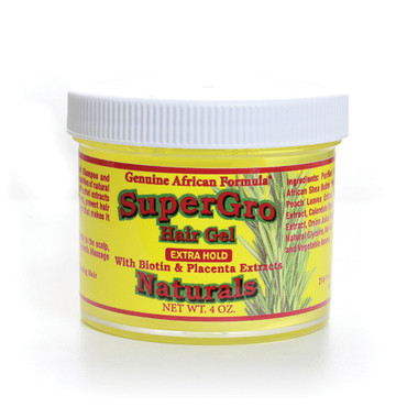 SuperGrow Hair Gel: Extra Hold – 4 oz.