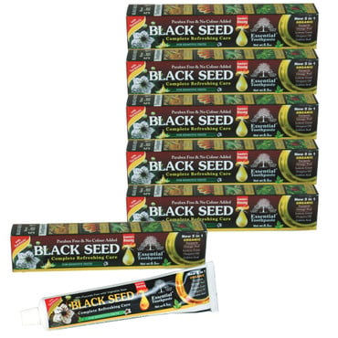 Essential Palace: Black Seed Toothpaste – Pack Of 6