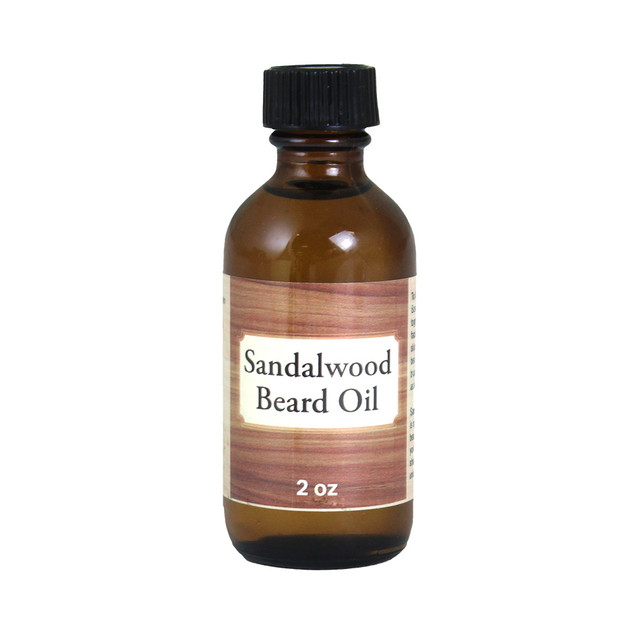 SANDALWOOD BEARD OIL – 2 OZ. (0.25LBS)