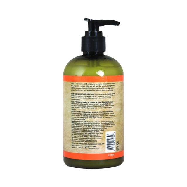 ARLO’S: 2-IN-1 PRO-GROWTH BEARD WASH & CONDITIONER – 12 OZ. (3.0LBS)
