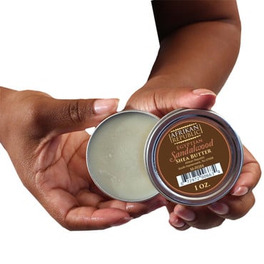 Afrikan Republic: Shea Butter – Egyptian Sandalwood: 1 oz.