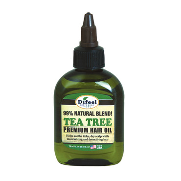 Tea Tree Oil Scalp Soothing Natural Hair Oil – 2.5 oz.