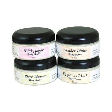Set Of 4 Deep Hydrating Body Butters