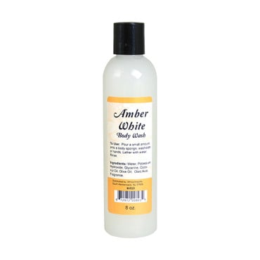 Amber White Body Wash – 8 oz.